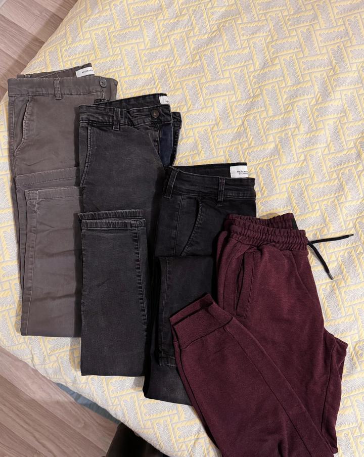4 пар брюк Reserved за 1 цену