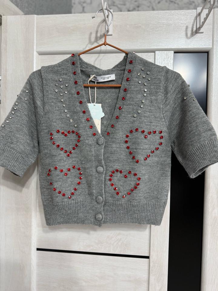 Новый укороченный кардиган