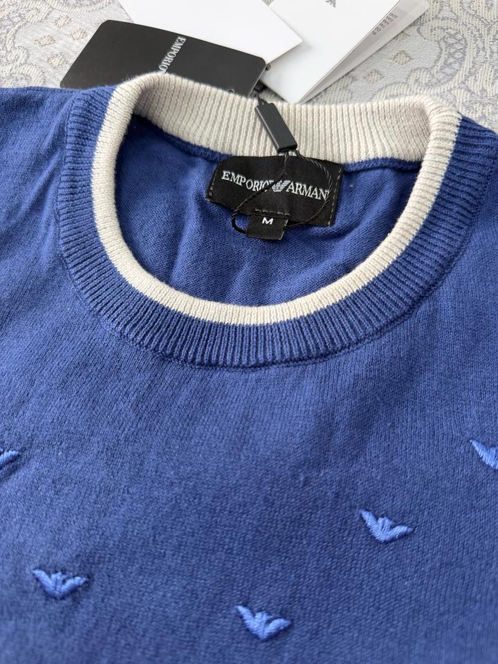 Трикотажное поло Emporio Armani