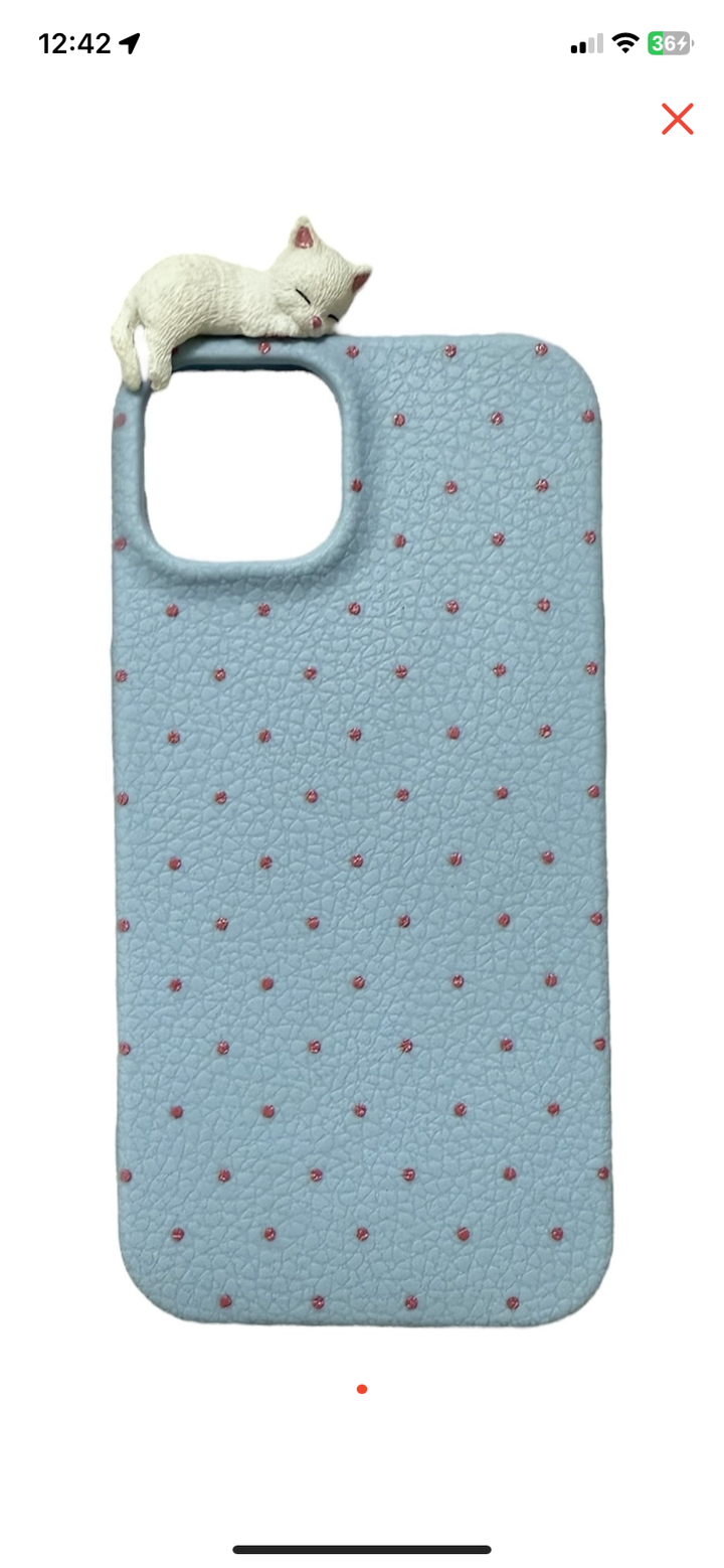 Чехол с кошкой/ Iphone 13