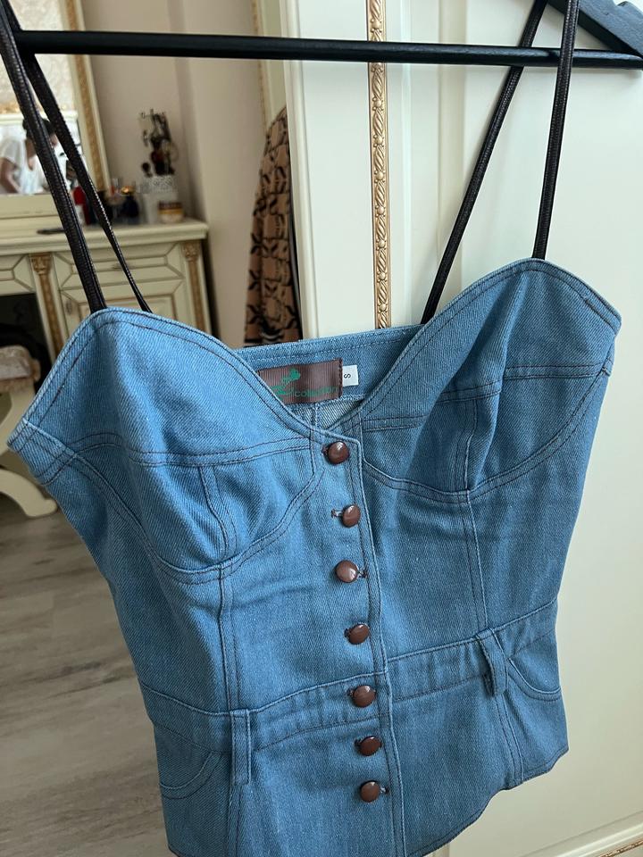 Топ джинсовый ZZ Colection