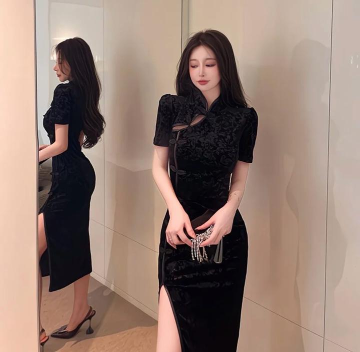 платье ципао в китайском стиле