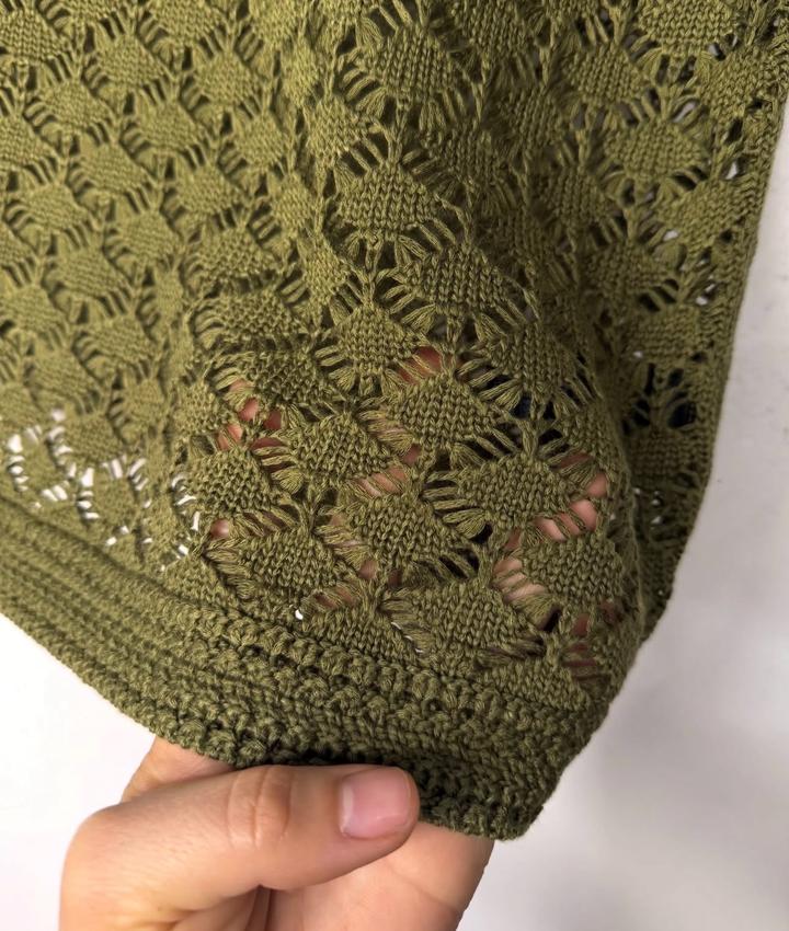 Ажурный топ