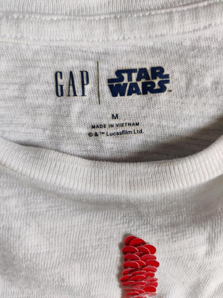 Футболка GAP Star Wars (Звездные войны) с объемными мечами, размер M (140-150 см