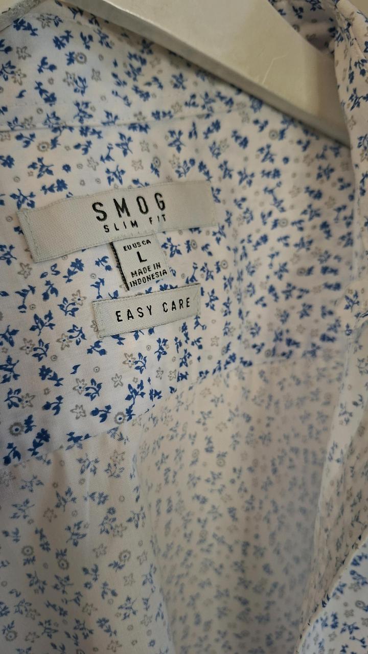 Красивая рубашка от SMOG (slim fit)