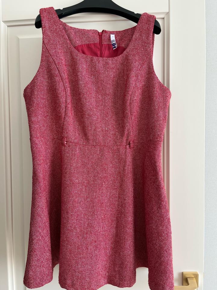 Твидовый винтажный шерстяной сарафан на весну