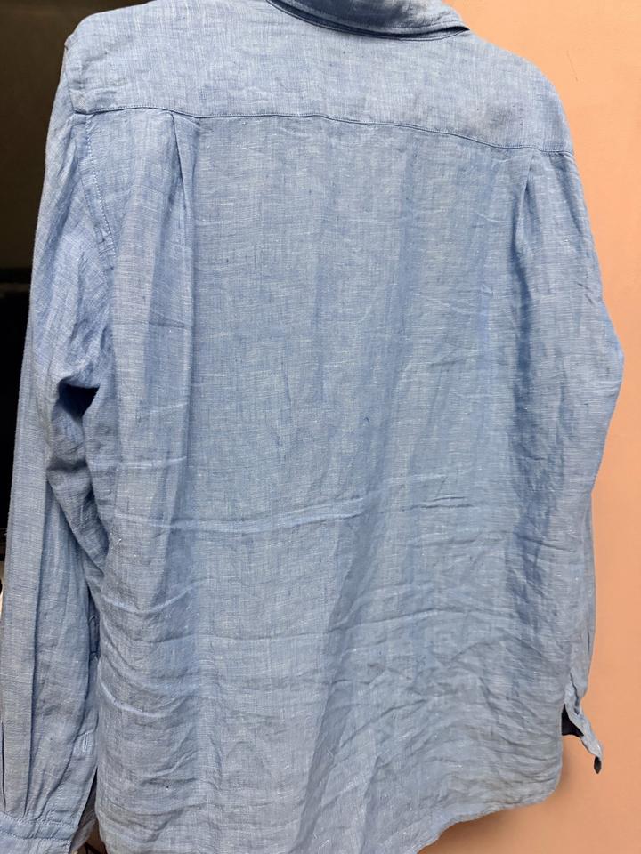 Uniqlo рубашка лен