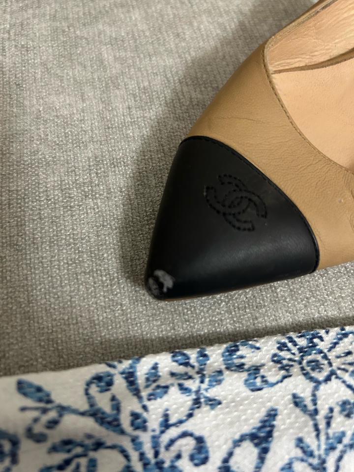 Босоножки на танкетке Chanel
