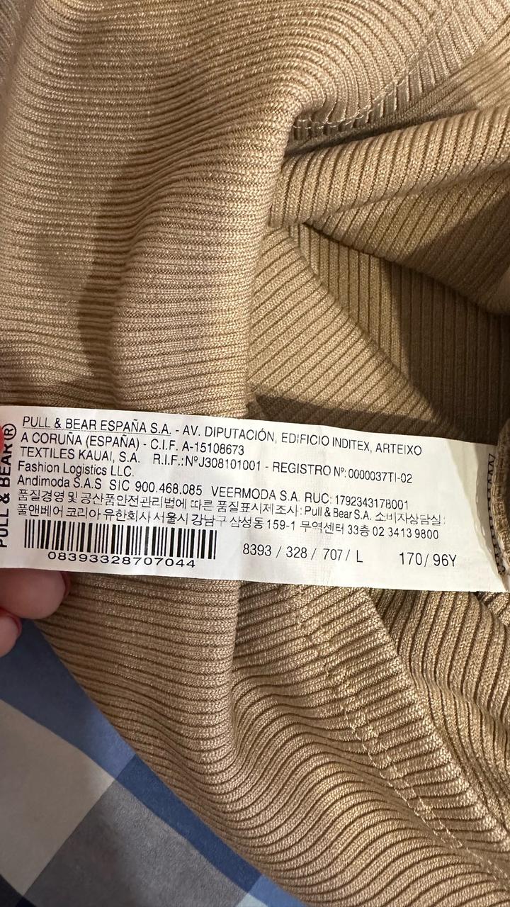 Топ Pull&Bear с открытой спиной