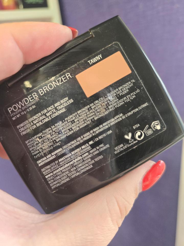 anastasia beverly hills powder bronzer бронзер tawny