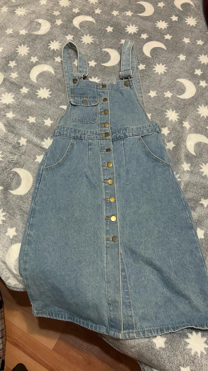 Джинсовый сарафан