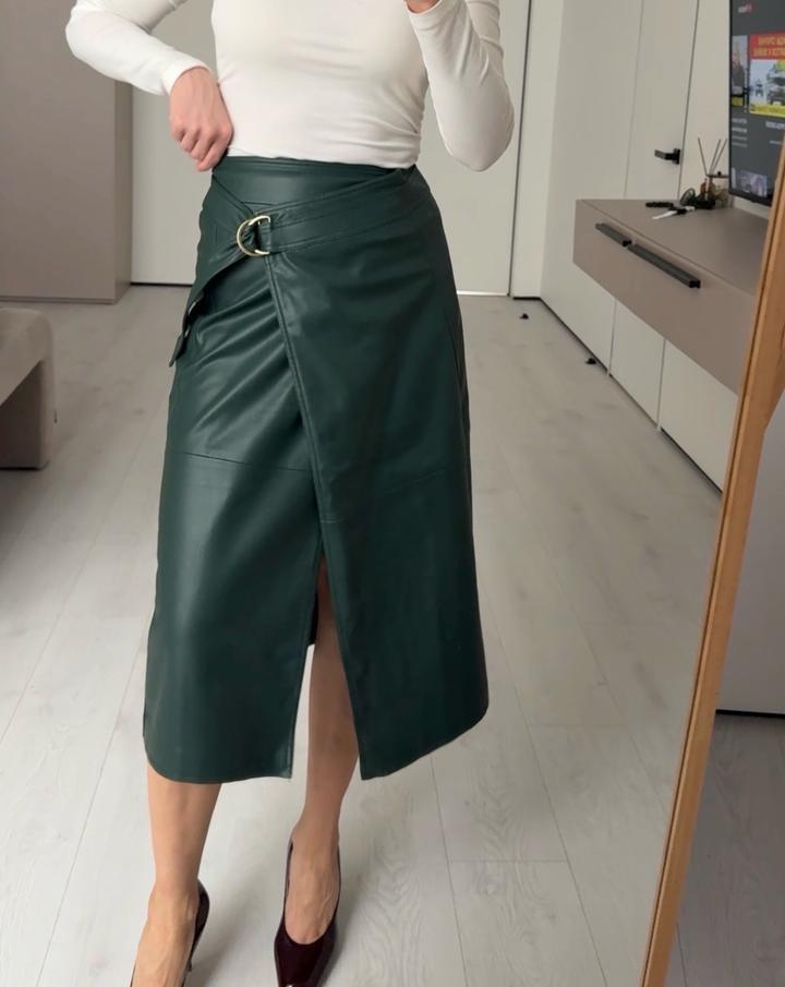 Юбка кожзам Ipekol