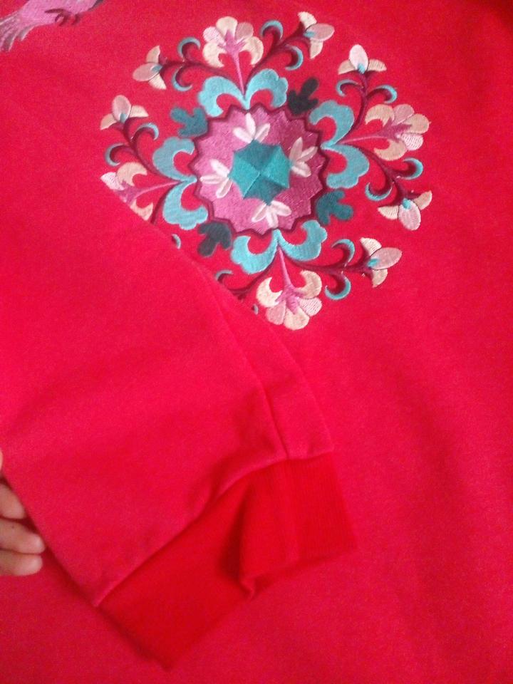 Красный свитшот Aida KaumeNOVA NOVA