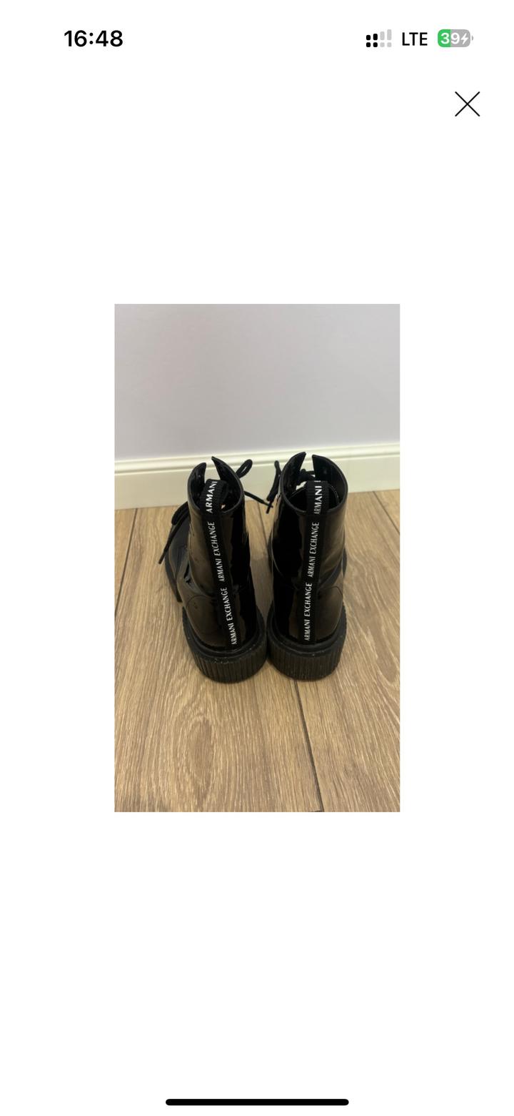 Ботинки черные