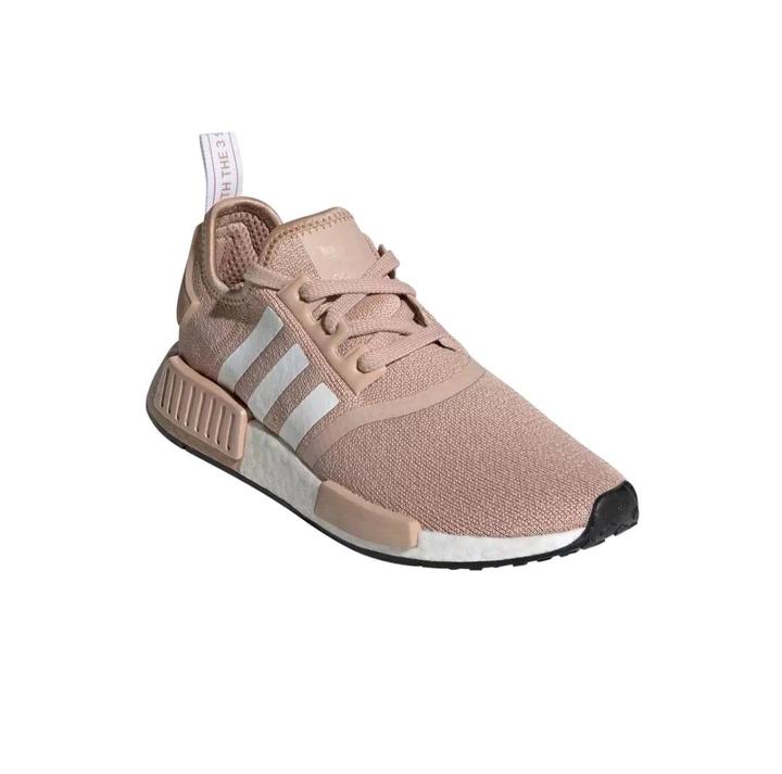 Женские кроссовки Adidas NMD R1 Ash Pearl Бежевые