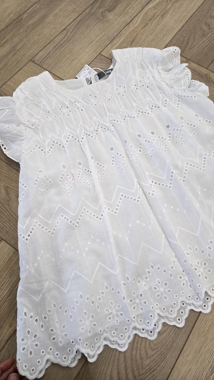 Кружева кофта от MANGO