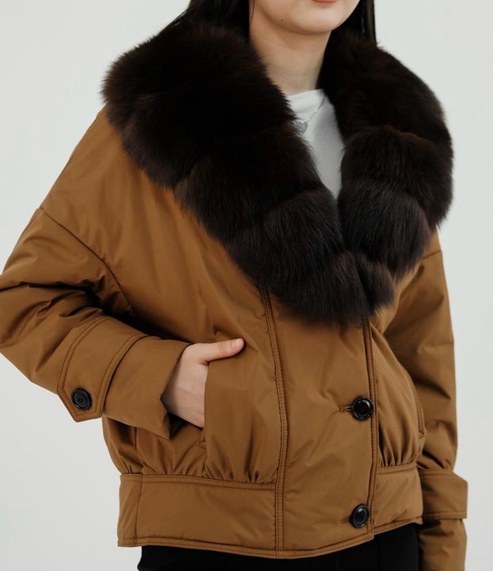 Демисезонная куртка оригинал RAFAELLO коричневый