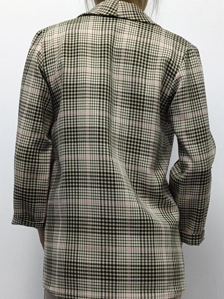 Жакет в клетку