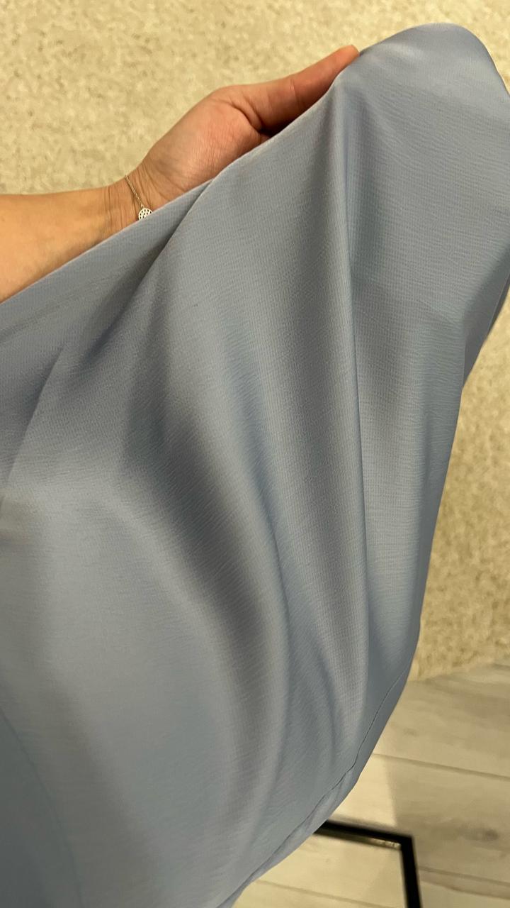 Вечернее платье нежно голубого цвета