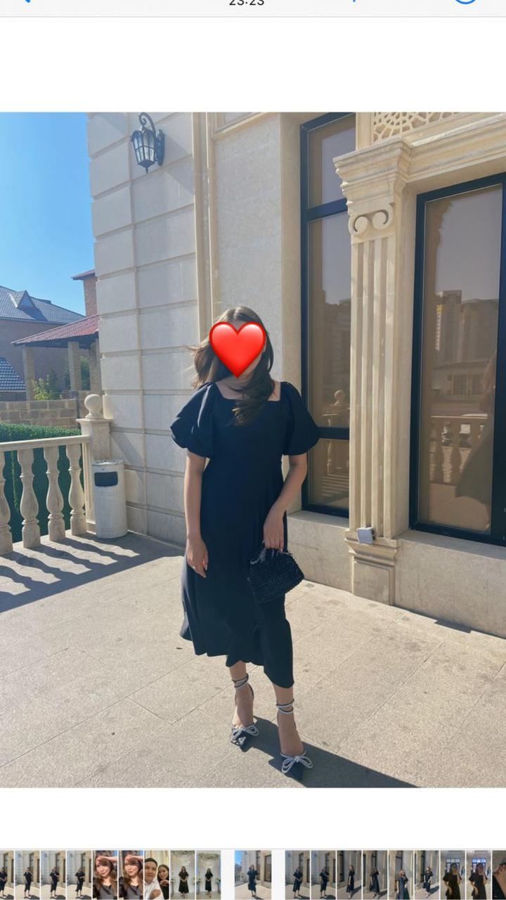 Атласное платье