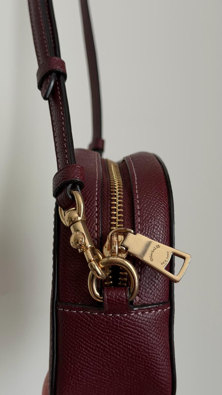 Бордовая сумка Coach