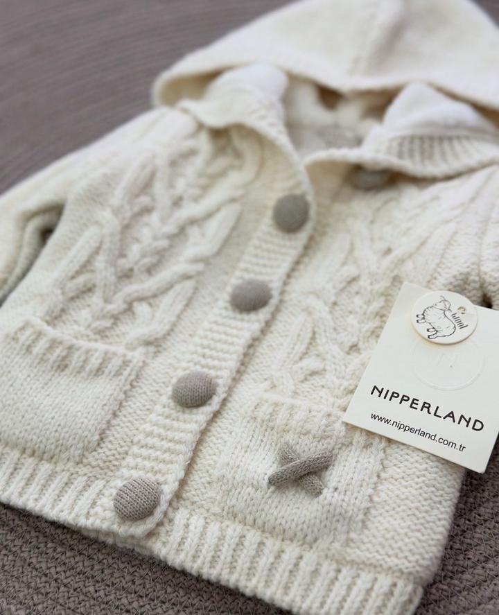 Шерстяной кардиган от Nipperland 56-62