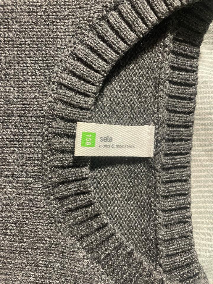 Джемпер Ribbed Sleeve с акцентными локтями