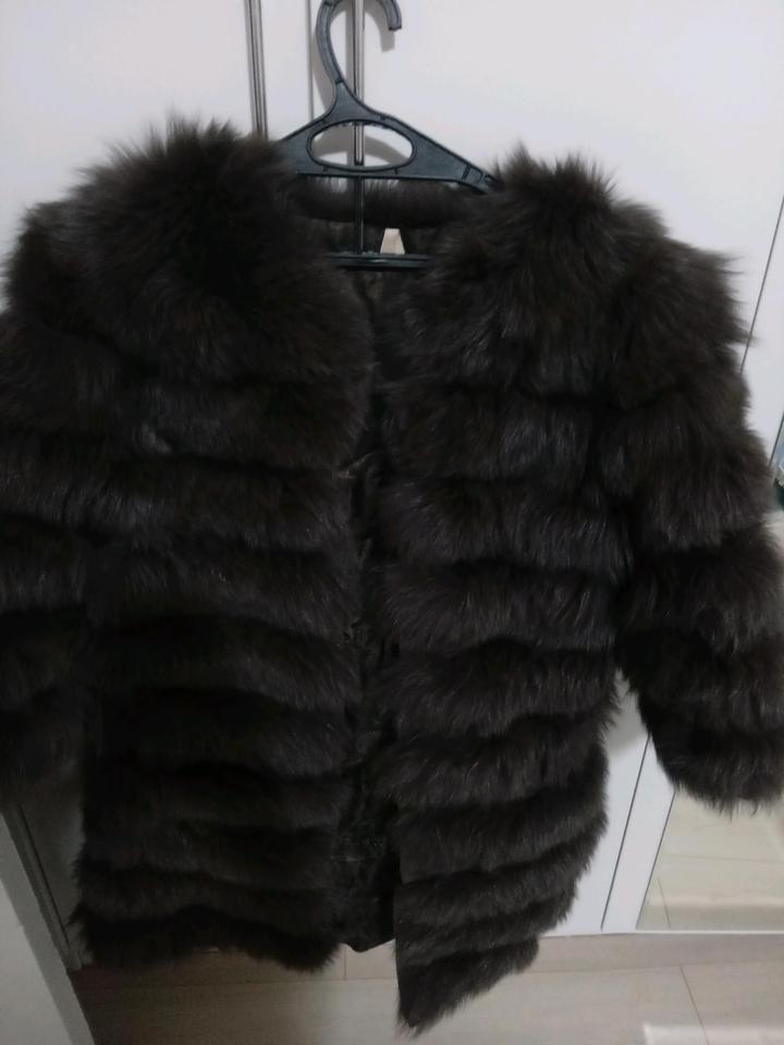 Шуба из песца