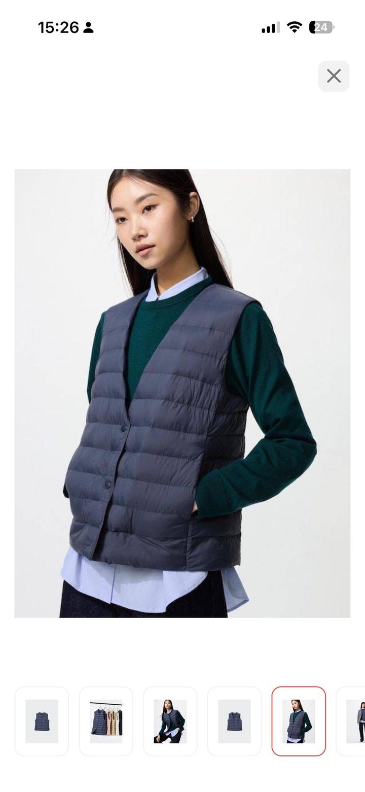 Новый Жилет Uniqlo