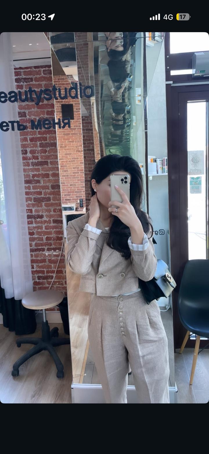 Льняной костюм от DD (Dana Dyusembayeva)