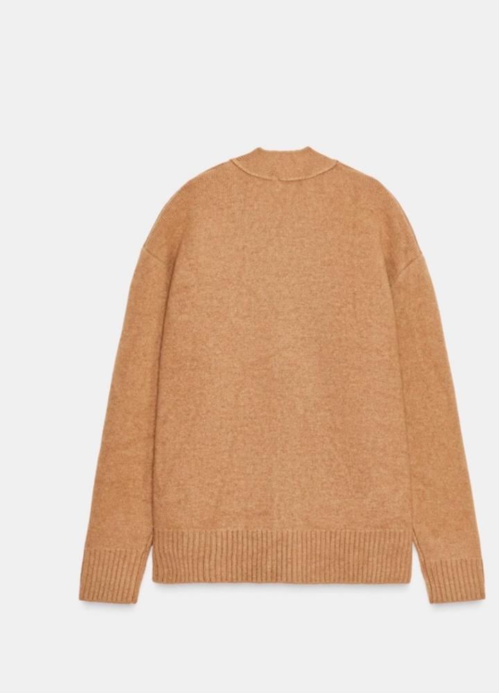 Кардиган оверсайз из шерсти