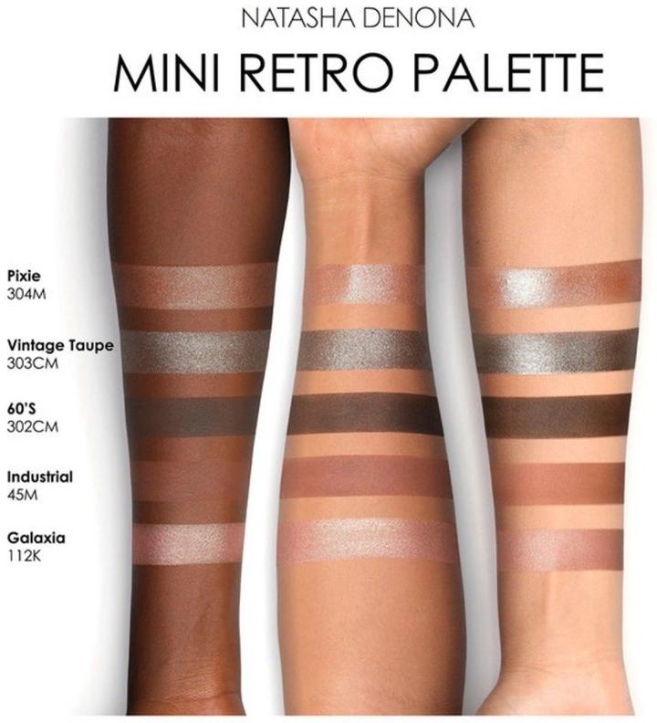 Палетка теней Natasha Denona Retro Palette Mini