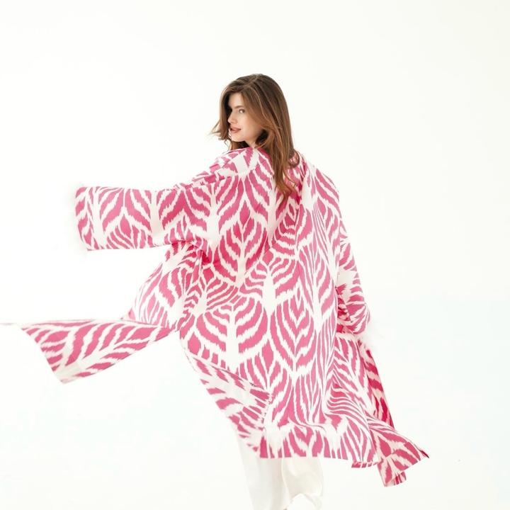 Шелковый кафтан/кимоно @pollyhey