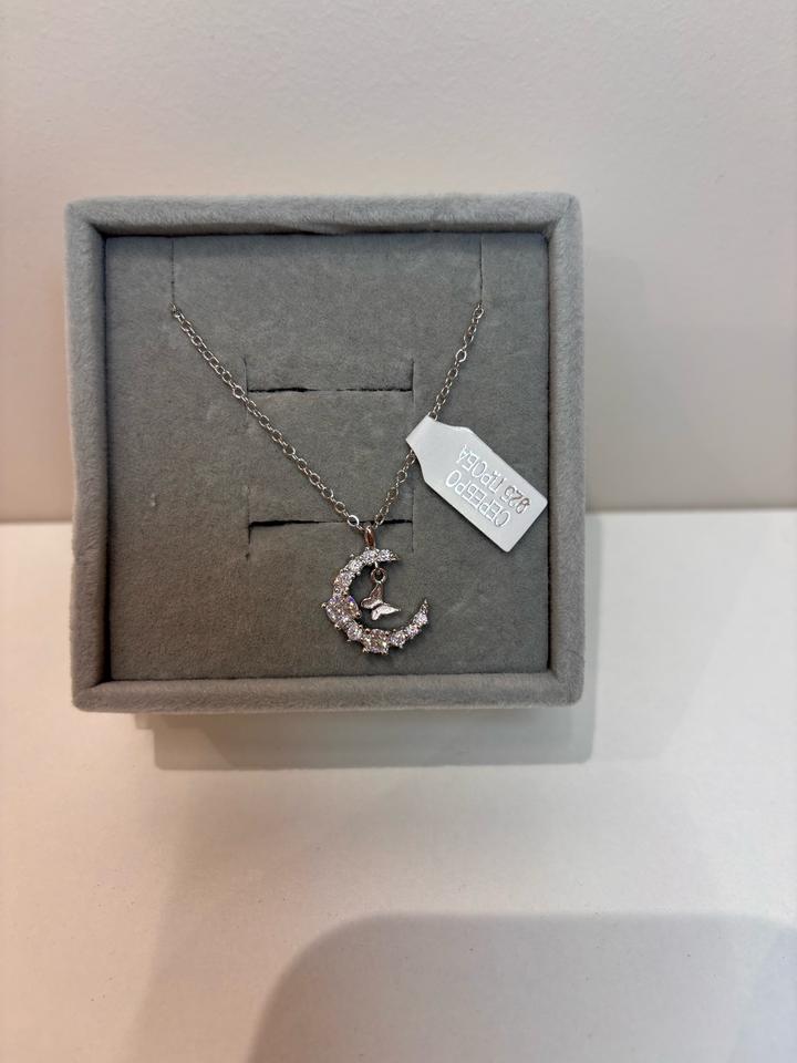 Серебро 925 пробы подвеска луна