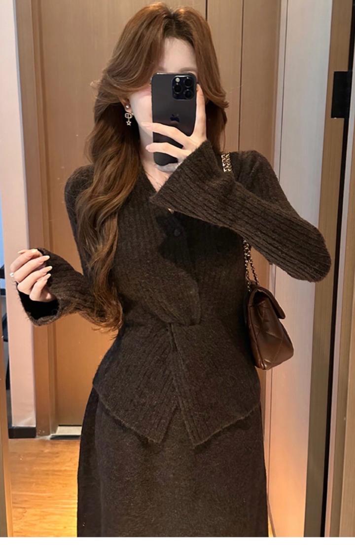 Вязаный комплект