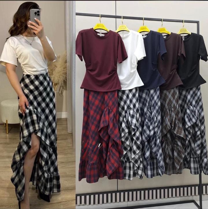 Двойка юбка кофта