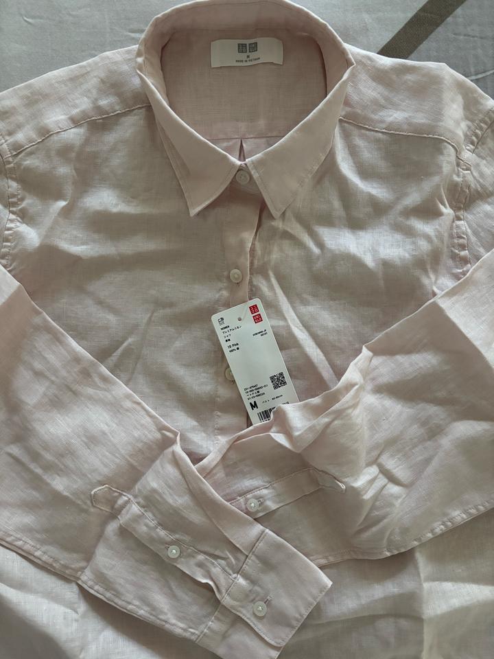 рубашка Uniqlo лён