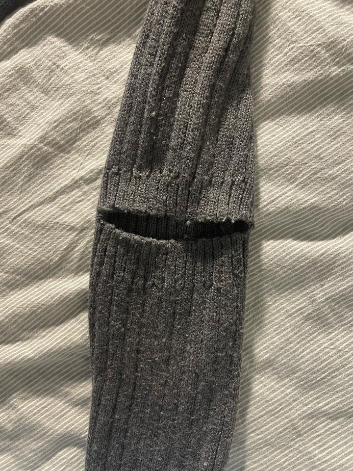 Джемпер Ribbed Sleeve с акцентными локтями