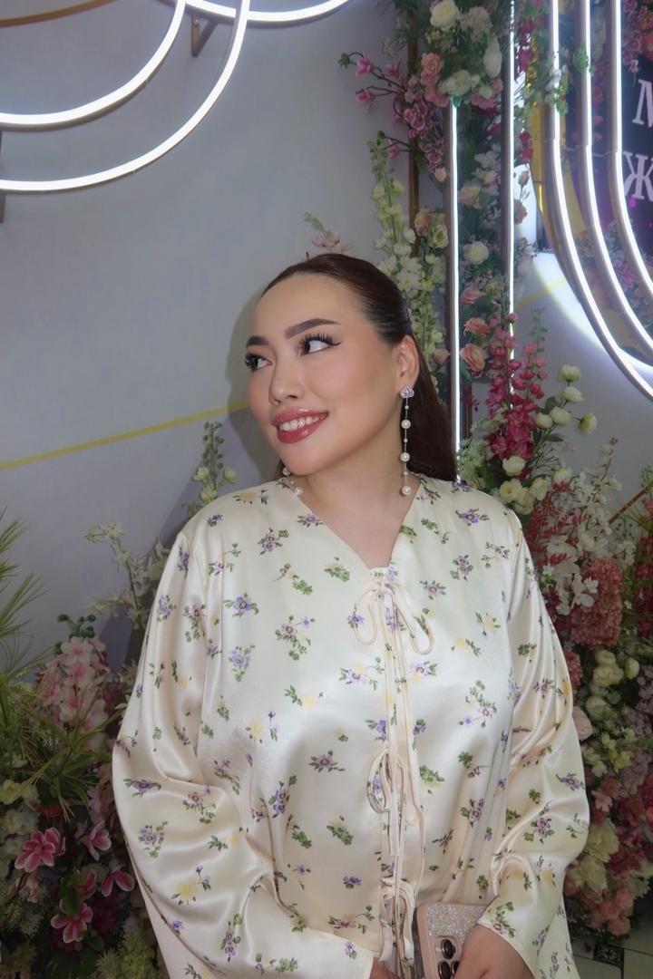 Вечернее платье-двойка.