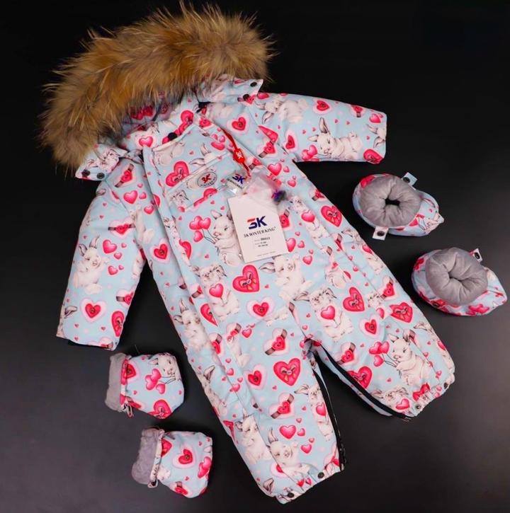 Комбинезон зимний размер 80