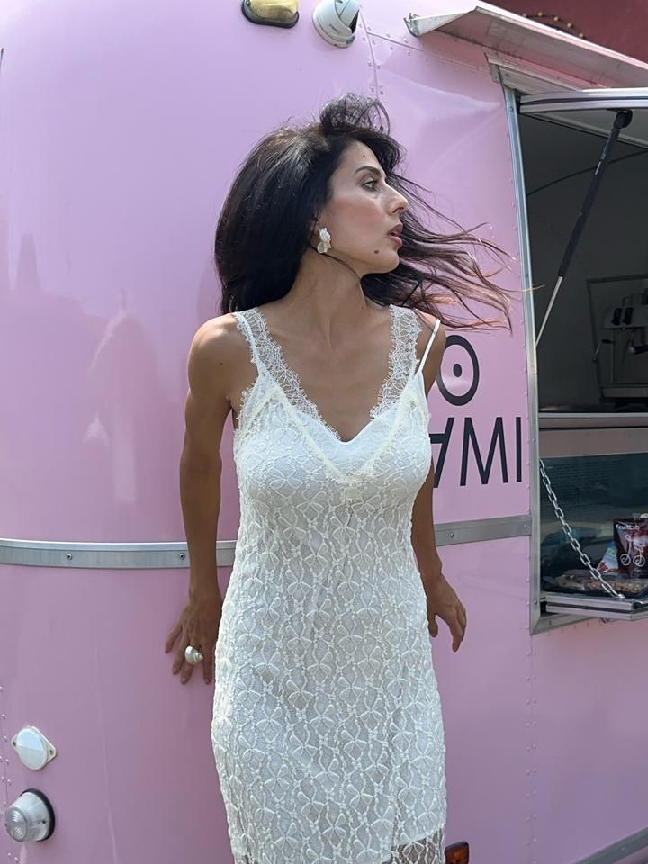 Ажурное платье