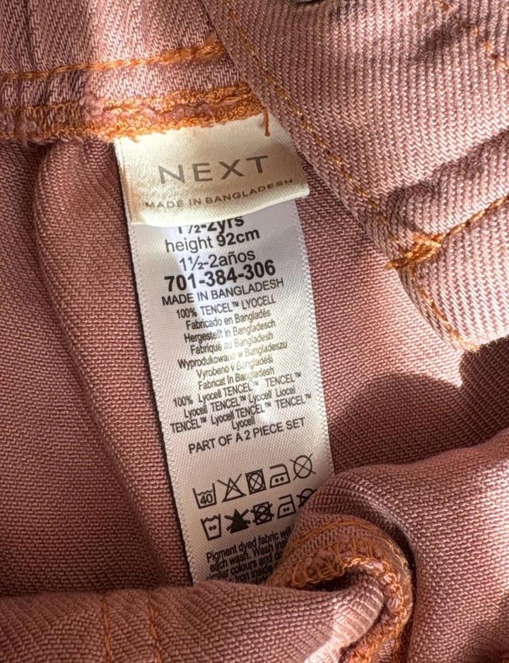 Джинсовый костюм Next.