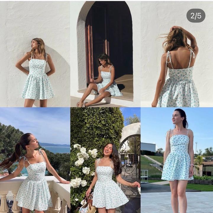 Цветочное платье Zara