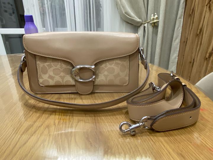 Кожаная сумка Coach