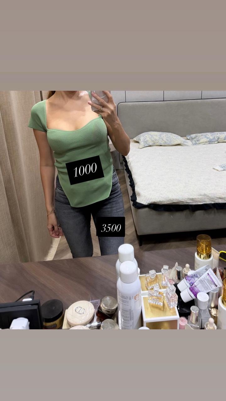 Джинсы скинни Stradivarius + топ