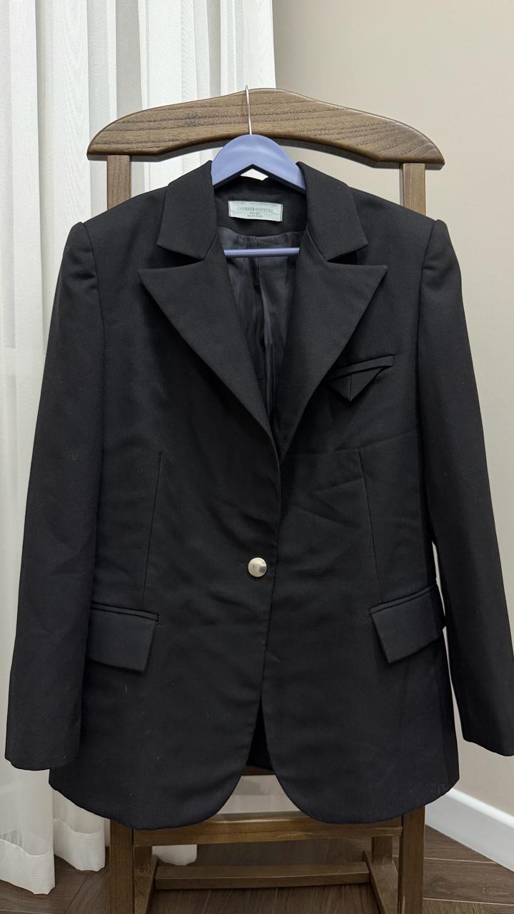 Пиджак Courage Couture Jacket оригинал женский черный костюм