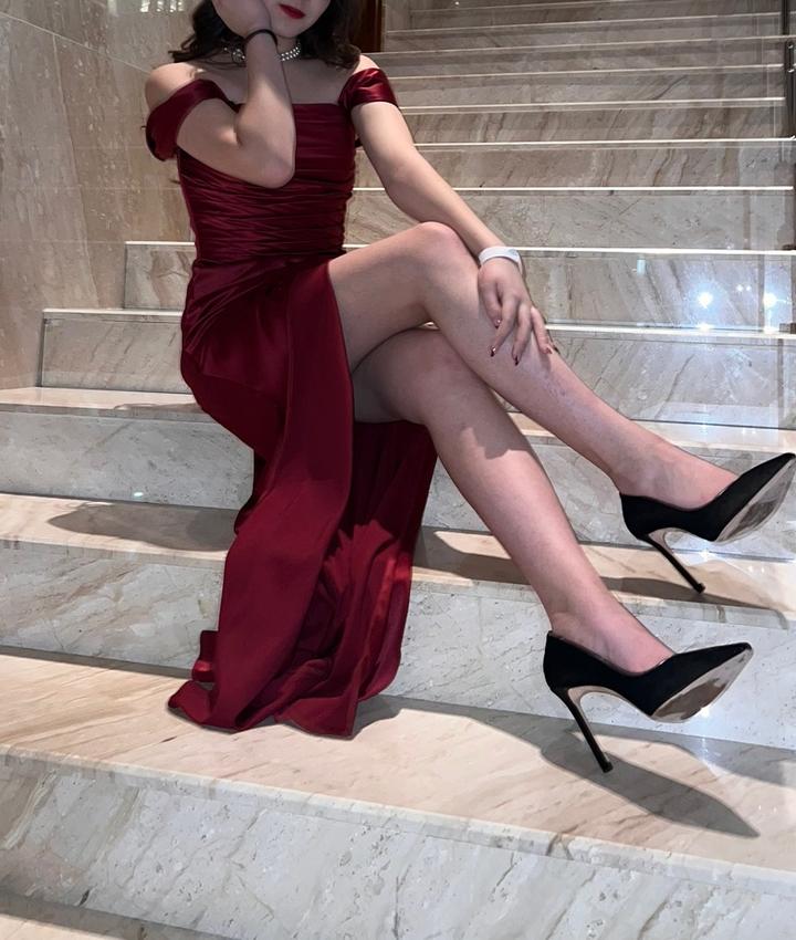 бордовое платье EMBARK