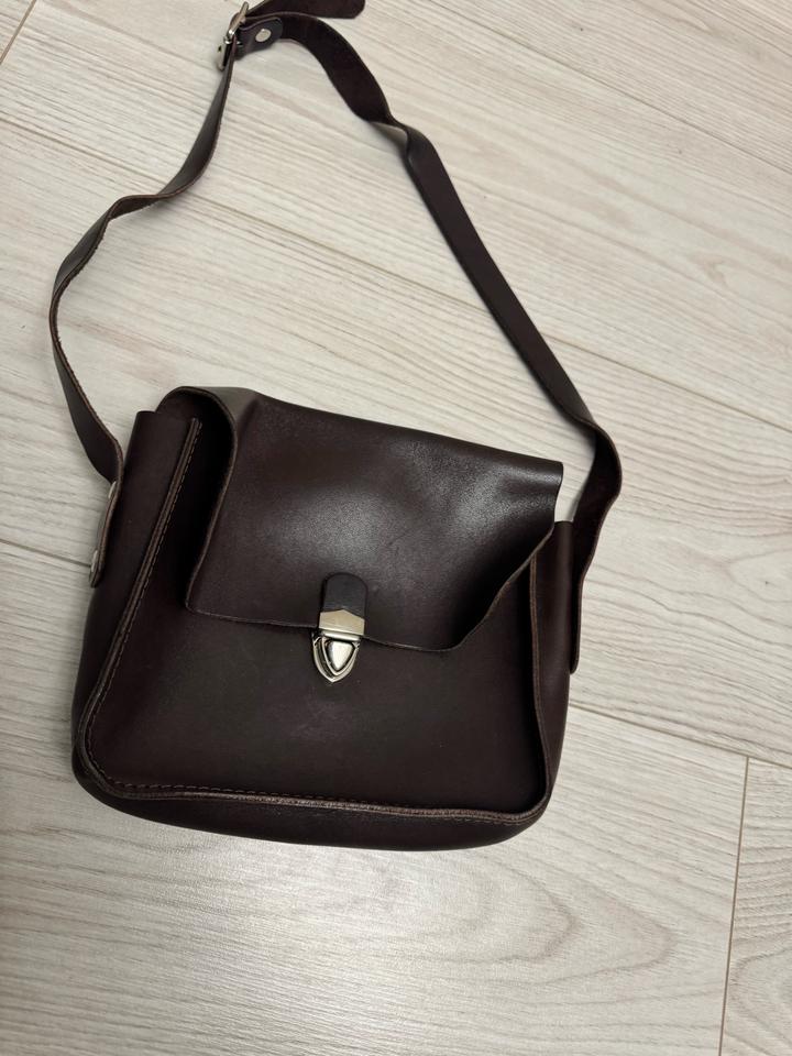 Кожаная сумочка!