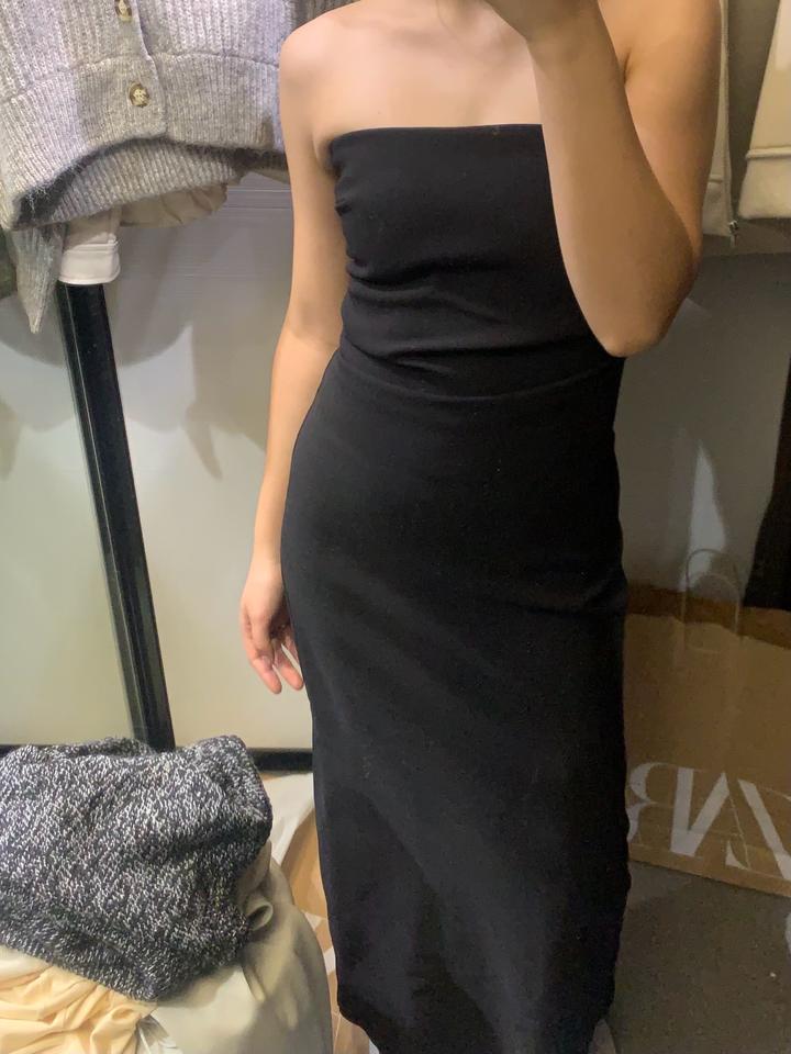 Черное платье Zara