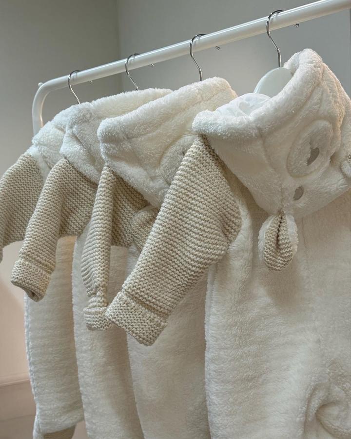 Плюшевый комбинезон от Nipperland , 74-80р